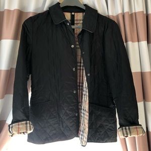 Burberry Quilted Jacket EUC